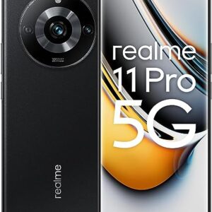 realme 11 Pro 5G Dual 256GB 8GB RAM Factory Unlocked (GSM Only | No CDMA - not Compatible with Verizon/Sprint) Global - Black