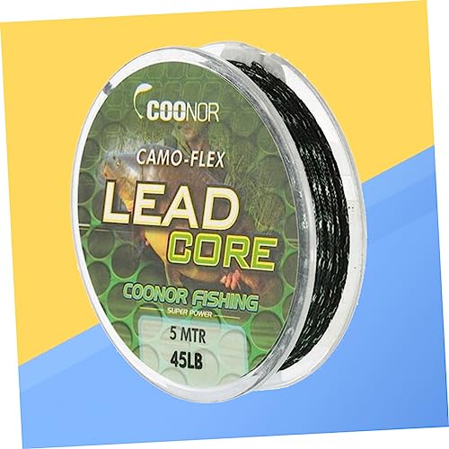 INOOMP s Leadcore 2pcs core line core core trolling line leadcore Accessories Wire Gear Ronny Library Colored Fishing Line Braided Fishing Line