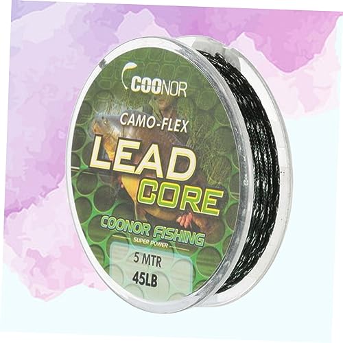 INOOMP s Leadcore 2pcs core line core core trolling line leadcore Accessories Wire Gear Ronny Library Colored Fishing Line Braided Fishing Line