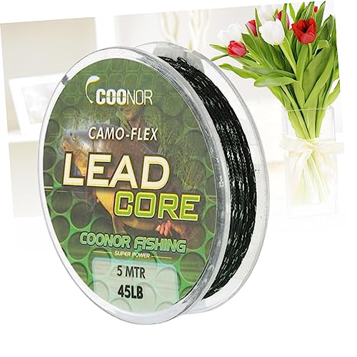 INOOMP s Leadcore 2pcs core line core core trolling line leadcore Accessories Wire Gear Ronny Library Colored Fishing Line Braided Fishing Line