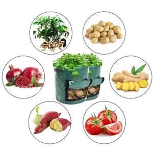 Organic Compost Bags Kitchen Garden Bag for Kitchen Garden Yard Organic Bag Waste Bin Yard Waste Bins 2Pcs 30 * 35cm