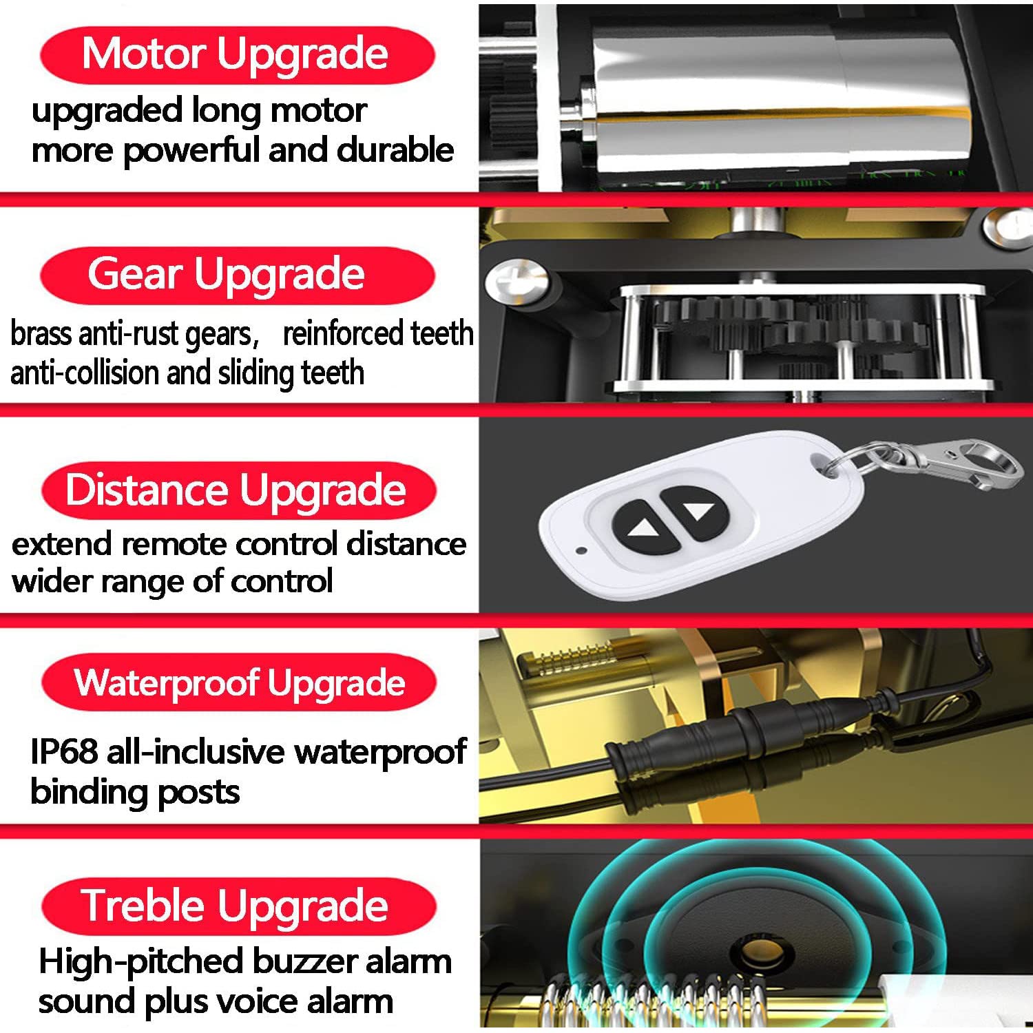 Automatic Parking Barrier, Car Park Driveway Guard Saver Smart Lock Parking Bollard, Replaceable Battery Parking Space Saver Lock IP67 Waterproof