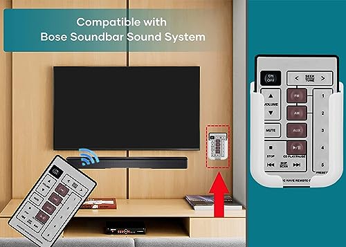 Replacement Remote Control Bose Acoustic Wave CD-3000 Music System White SEA#