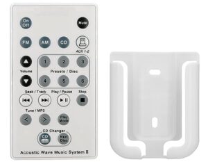 replacement remote control for bose acoustic wave soundtouch music radio system iv iii ii aw-1 aw1 cd3000