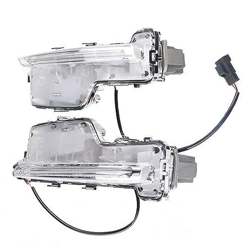 WOZIES 1Pair 31434567 31434568 DRL Front Fog Light Daytime Running Lamp For Volvo S60 2014-2018