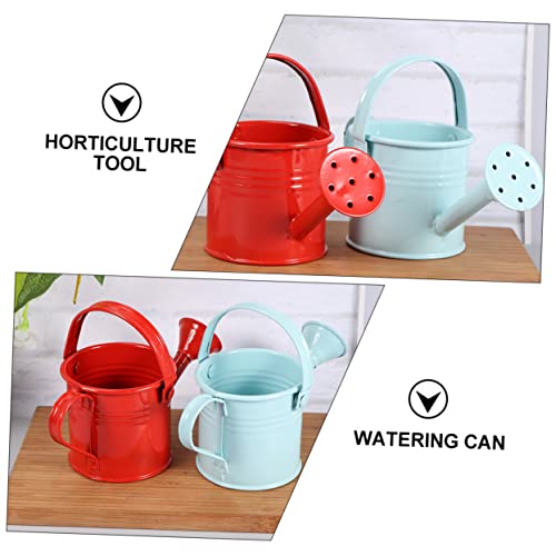 GANAZONO 8 pcs Tin Watering can Watering can Kids Plant Mister Plant Watering Water can for pots for Outdoor Plants Toddler Watering can Planting Indoor Filling Child Drinking Fountain Iron