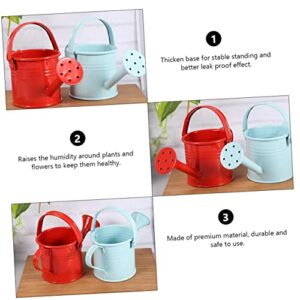 GANAZONO 8 pcs Tin Watering can Watering can Kids Plant Mister Plant Watering Water can for pots for Outdoor Plants Toddler Watering can Planting Indoor Filling Child Drinking Fountain Iron