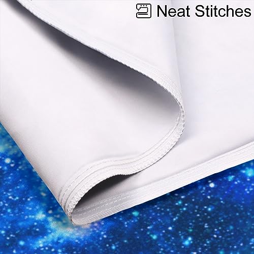 Deep Space Satin Pillow Cases Silk Satin Pillowcase for Hair and Skin Standard Set of 2 Super Soft Silk Pillowcase with Envelope Closure (20x26 in)