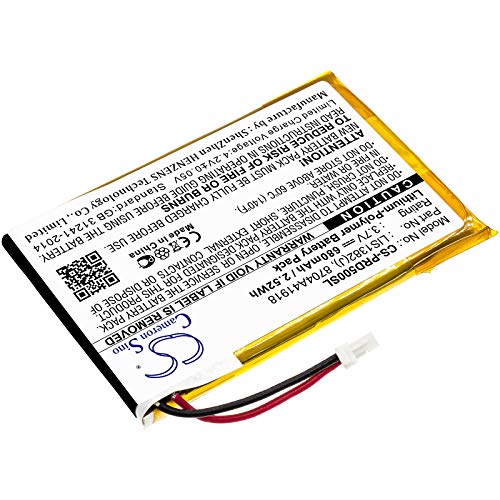 SPANN Battery Replacement for Sony Portable Reader PRS-505SC/JP, Portable Reader PRS-700BC, Portable Reader PRSA-CL1, Part No: 1-756-769-11, 8704A41918, LIS1382(J) 3.7V