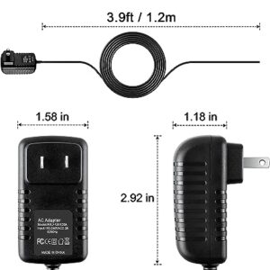 Xzrucst 12V AC/DC Adapter for at&T Vtech ATT 964 4-Line Intercom Speakerphone Corded Phone 944 945 955 974 984 Business Phone System Telephone 12VDC DC12V 12.0V Power Supply Charger PSU