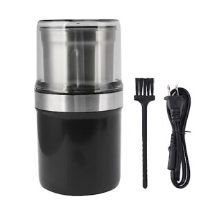 Electric Coffee Grinder, Single Blade Cup Portable Small Electric Grinder 100g Capacity Safe Fast Nuts for Cereal (US Plug 110V)