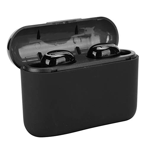 Zopsc Black Sports Earphone, Headphone, Easy to Hide 120h Standby Time (Black)