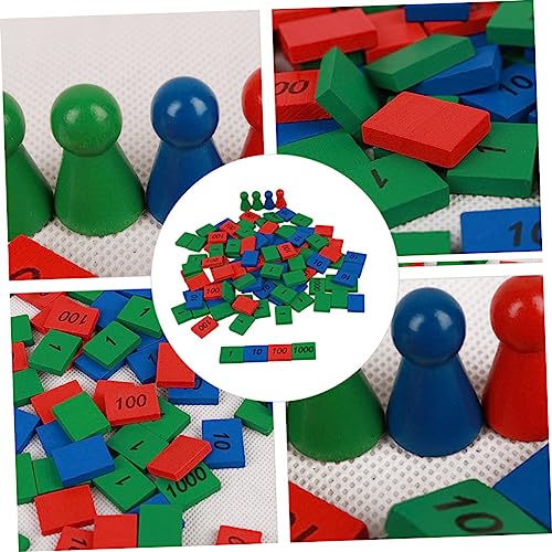 Ciieeo Newborn Toys 3 Sets Home Edition Stamp Game Newborn Stamps for Girl Girl Boys for Boys Age 1 Number boy Wooden Teaching aids Girls Toys