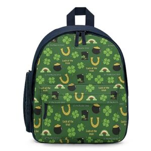 st patricks day pattern backpack lightweight travel work bag casual daypack business laptop backpack for women men