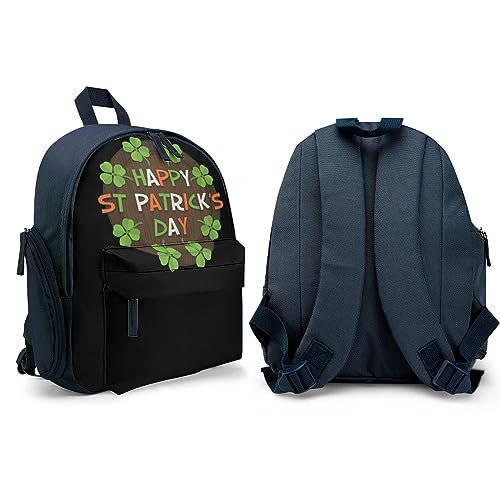 St Patricks Day Decoration Backpack Lightweight Travel Work Bag Casual Daypack Business Laptop Backpack for Women Men