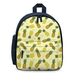 yellow pineapple backpack lightweight travel work bag casual daypack business laptop backpack for women men