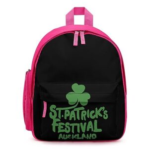 st patrick's day auckland backpack lightweight travel work bag casual daypack business laptop backpack for women men