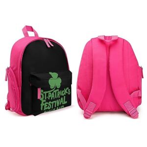 St Patrick's Day Auckland Backpack Lightweight Travel Work Bag Casual Daypack Business Laptop Backpack for Women Men