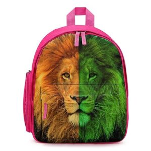 afirca king of the animal lion backpack lightweight travel work bag casual daypack business laptop backpack for women men