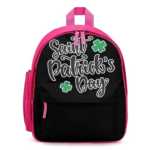 Happy Saint Patricks Day Backpack Lightweight Travel Work Bag Casual Daypack Business Laptop Backpack for Women Men