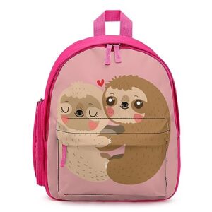 sloth love hug backpack lightweight travel work bag casual daypack business laptop backpack for women men