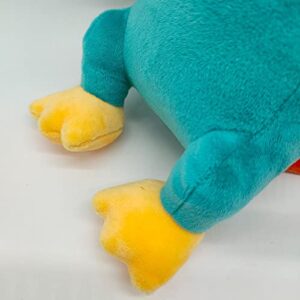 Shontay Perry The Platypus Plush, Platypus Plush Toy for Cartoon Fans Gift,Beautiful Platypus Stuffed Plushies Doll, for Kids Birthday & Holiday