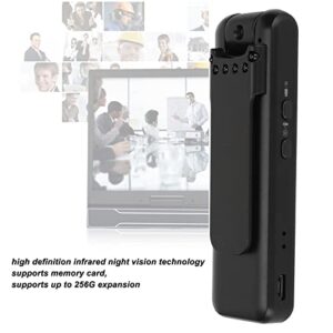 Mini Voice Video Recorder 1080P Night Vision Power Display Mini Body Camera for Law Enforcement - Compact Surveillance Device with 7 Hours of Separate Recording