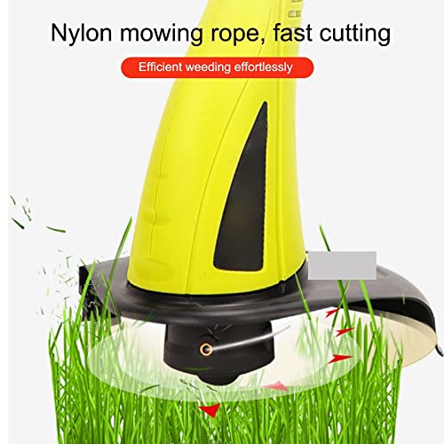 TEETSY Lawn Mower Lawn Mower Cordless Mower Trimmer Portable Garden Trimmer Lawn Mower Gardening Tools