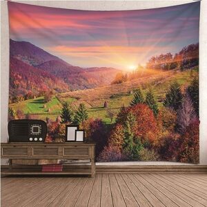 wall tapestry for classroom, bedroom tapestry wall hanging men 26 letters animal pattern colorful polyester room decor tapestry 82.7x55.1inch