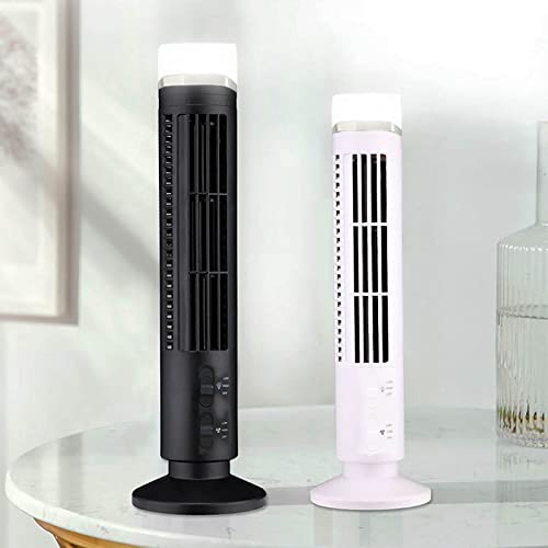 Qiopertar Tower Fan Led Bladeless Fan Tower Electric Fan Mini Vertical Conditioner New For Home