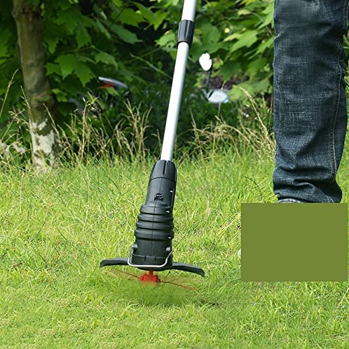 TAPARU Lawn Mower Lawn Mower Cordless Lawn Fence Trimmer Adjustable Hand-held Lawn Mower Garden Power Tools