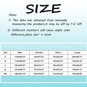 mjhGcfj Women's Cute Hoodies Teen Girl Fall Oversized Sweatshirts Halloween Print Drawstring Zip Up Y2K Hoodie with Pockets A10-Blue, XX-Large