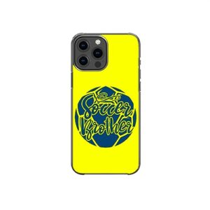 soccer brother funny sarcastic pattern art design anti-fall and shockproof gift iphone case (iphone xr)