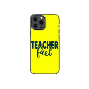 teacher fuel funny sarcastic pattern art design anti-fall and shockproof gift iphone case (iphone xr)