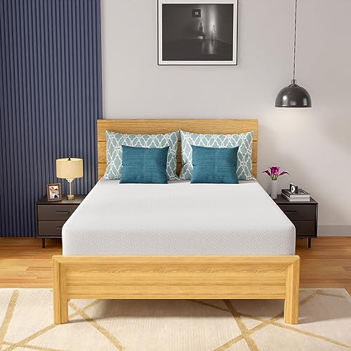 PayLessHere Full Size Mattress 12 Inch Gel Memory Foam Mattress with Breathable & Washable Soft Fabric Zippered Cover,Supportive & Pressure Relief Bed Mattress,CertiPUR-US Certified,White