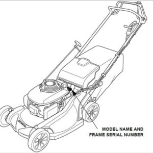 HRR216 LAWNMOWER FRONT 2 WHEELS SET 44710-VG3-010,Replacement for HONDA OEM