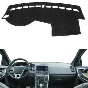 fit for volvo xc60 s60 s60l 2012-2016 lhd, car dashboard cover, multifunction dashboard protector cover, dash cover mat, non-slip
