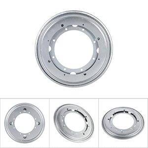 4 Types Heavy Duty Round lazy susan bearing lazy susan type 6in Shape Galvanized Turntable Bearing Rotating Plate (9 inch)