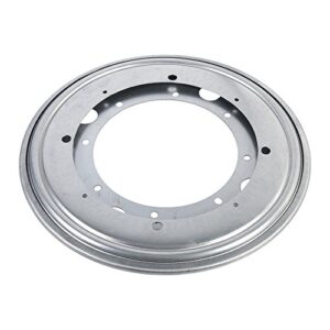 4 Types Heavy Duty Round lazy susan bearing lazy susan type 6in Shape Galvanized Turntable Bearing Rotating Plate (9 inch)