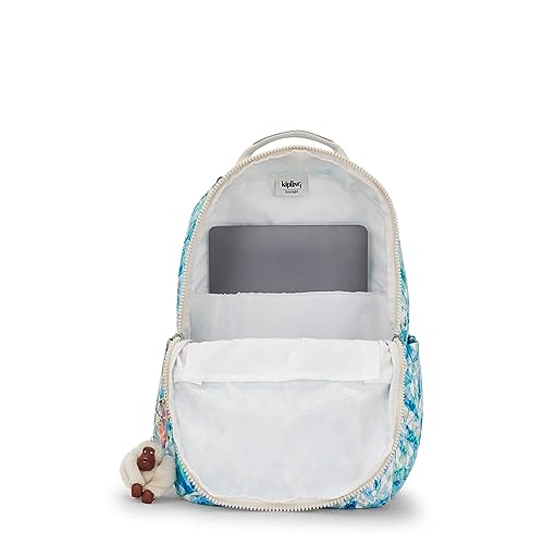 Kipling Women's Seoul 15 Laptop Backpack, Durable, Roomy with Padded Shoulder Straps, Nylon School Bag