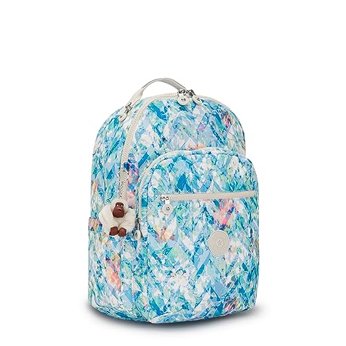 Kipling Women's Seoul 15 Laptop Backpack, Durable, Roomy with Padded Shoulder Straps, Nylon School Bag