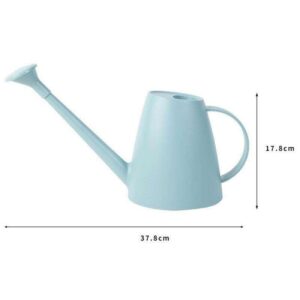 SHWQ 2X1.8L Indoor Outdoor Plant Wate Can Long Mouth Plastic Water Spray Pot Garden, Blue Watering Cans Watering can Watering can for Indoor Plants Plant Watering can Watering can Outdoor