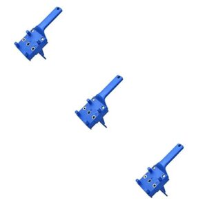 doitool frame stand 3pcs angle hole drilling jigs punch drill guide drilling tool kit woodworking hole positioner carpenter drill tool hole punch shelf straight hole fixture