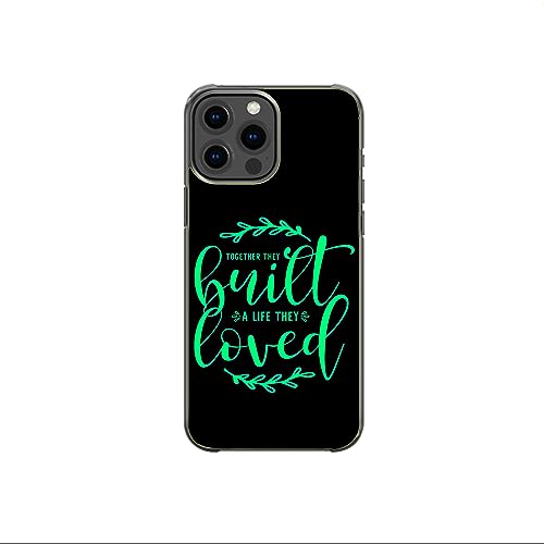 Together They Built A Life They Loved Positive Inspirational Pattern Art Design Anti-Fall and Shockproof Gift iPhone case (iPhone XR)