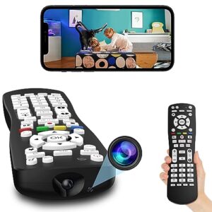 kestanlora spy camera hidden camera with video wifi tv remote control camera fhd 1080p wireless mini spy cam indoor camera for home security and office nanny cams