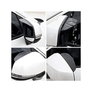 ATpu Car Rear View Mirror Eyebrow for Volvo V60 S60 Xc60 Caresto T6 for Infiniti,2pcs PV-C Car Back Mirror Eyebrow Rain Cover Sticker