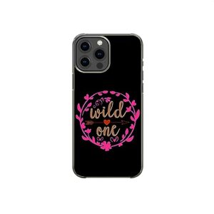 wild one cute inspirational pattern art design anti-fall and shockproof gift iphone case (iphone xr)