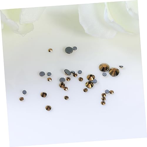 TEHAUX 2000 PCS Nail Art gems Gemstones for Crafts Nail Diamonds Rhinestones Crystal Gemstone Beads Flatback gems Stones Rhinestones Flatback Crystal Beads for Necklace Making DIY Bead 3D
