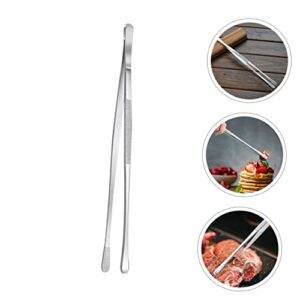 Yardwe 2pcs grill tweezers japan food korean grill camping bbq grill kitchen grill tongs salad tongs household grill tong professional food tong camping food tong barbecue tool cooking