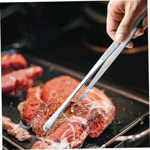 Yardwe 2pcs grill tweezers japan food korean grill camping bbq grill kitchen grill tongs salad tongs household grill tong professional food tong camping food tong barbecue tool cooking